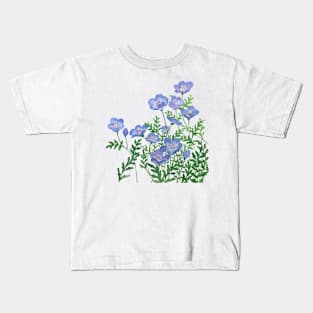 February 21st birthday flower Kids T-Shirt